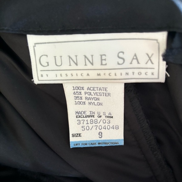 Gunne Sax Prom Dress Size 9 - Picture 10 of 11